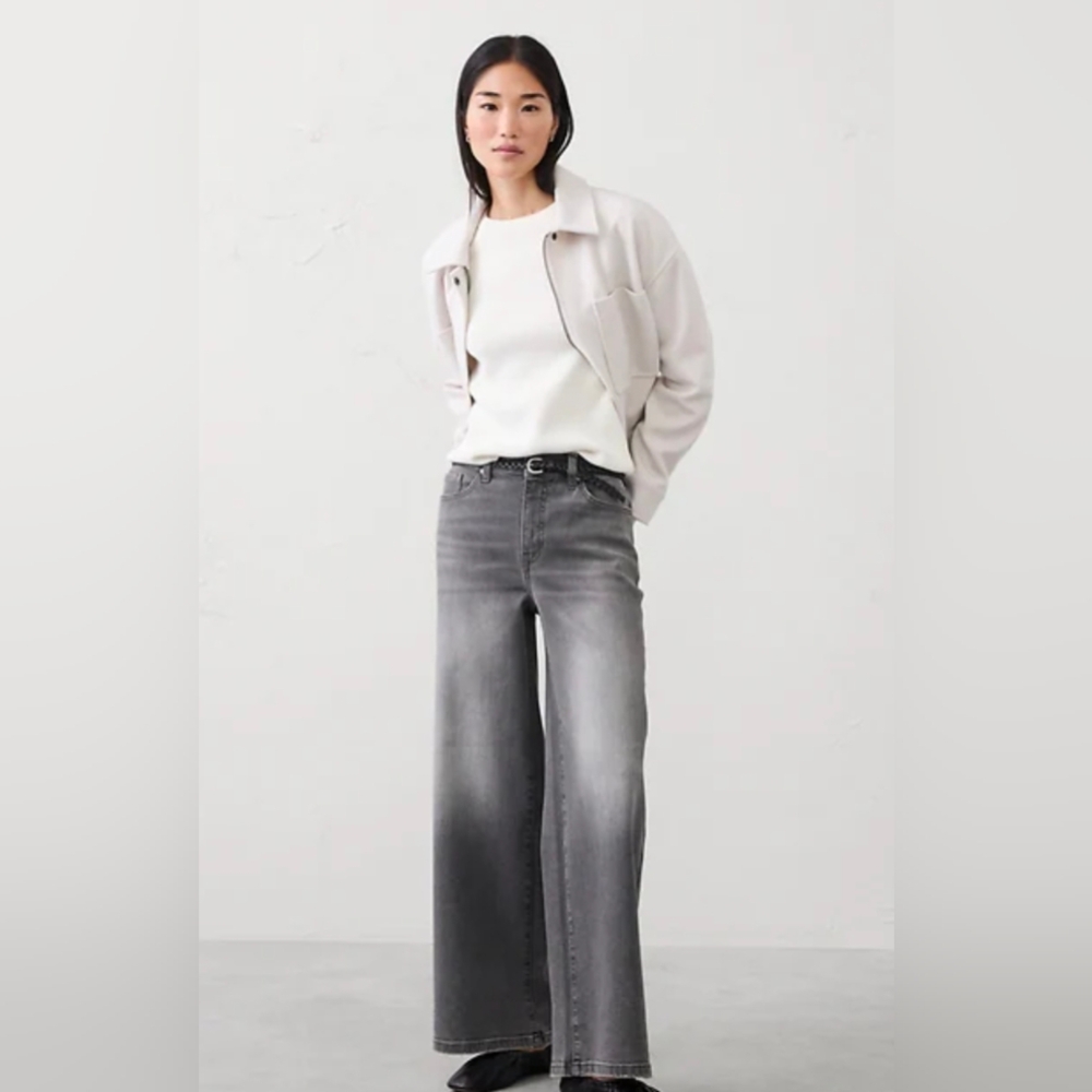 🌟ACCEPTING ALL OFFERS NWT Banana Republic Women's  High Rise Wide-Leg Jeans